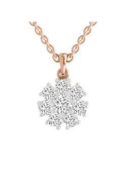 Sparkles - Lab Grown Diamond 14KT 1.63ct Marigold Pendant Rose Gold