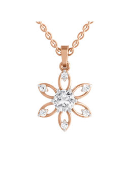 Sparkles - Lab Grown Diamond 14KT 1.01ct Jasmin Pendant Rose Gold