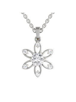 Sparkles - Lab Grown Diamond 14KT 1.01ct Jasmin Pendant Silver