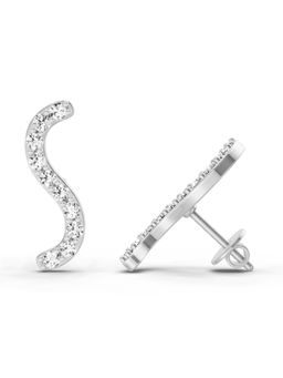 Sparkles - Lab Grown Diamond 14KT 0.7ct 10 Stone S Earring Silver