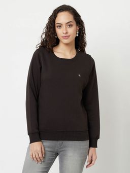 CRIMSOUNE CLUB - Women Black Sweatshirt