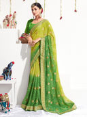 Green color option, Sold out, Currently selected