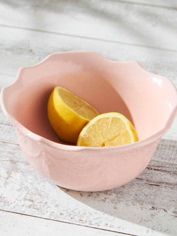 Chumbak - Essentials Lace Serving Bowl Pink