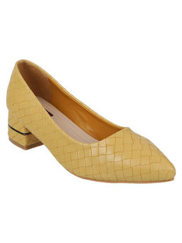 SHUZ TOUCH - Belly Heels Yellow