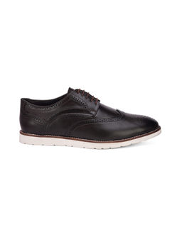 Hydes N Hues - Solid Black Brogues