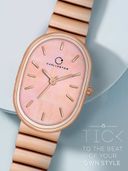 Rose Gold color option, Currently selected