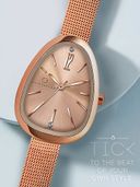 Rose Gold color option, Currently selected