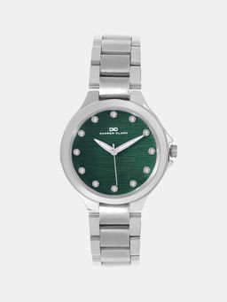 Darren Clark - Women Silver Metal Round Dial Watch (2014A-M0114) (M)