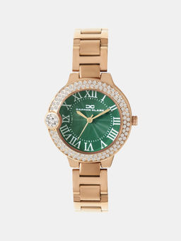 Darren Clark - Women Rose Gold Metal Round Dial Watch (2017C-M0314) (M)