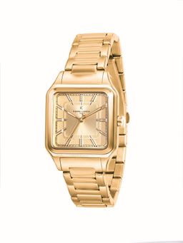 Pierre Cardin - Men Gold Stainless Steel Square Dial Watch (Cf.1006.Mg.1) (M)