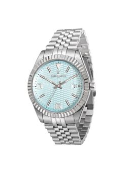 Pierre Cardin - Men Silver Stainless Steel Round Dial Watch (Cf.1007.Ms.6) (M)