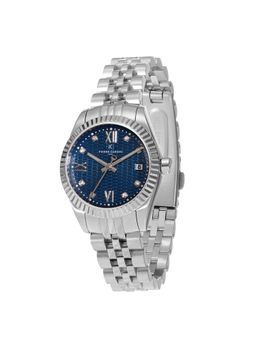 Pierre Cardin - Women Silver Stainless Steel Round Dial Watch (Cf.1012.Ms.12) (M)