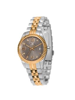Pierre Cardin - Women Multi-Colour Stainless Steel Round Dial Watch (Cf.1012.Mu.10) (M)