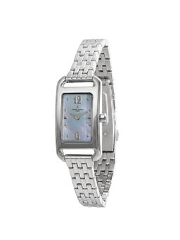 Pierre Cardin - Women Silver Stainless Steel Rectangular Dial Watch (Cf.1039.Ms.2) (M)