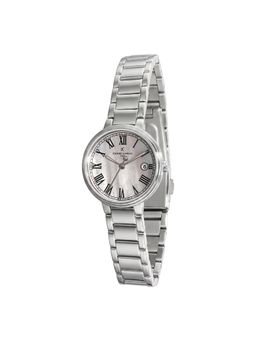 Pierre Cardin - Women Silver Stainless Steel Round Dial Watch (Cf.1041.Ms) (M)