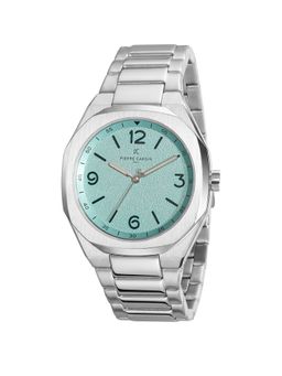 Pierre Cardin - Men Silver Stainless Steel Round Dial Watch (Cf.1042.Ms.3) (M)