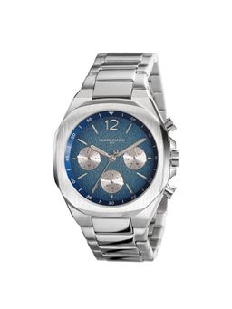 Pierre Cardin - Men Silver Stainless Steel Round Dial Watch (Cf.1043.Ms) (M)