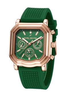 Daniel Hechter - Men Green Silicon Square Dial Watch (Dhm1032-44) (M)
