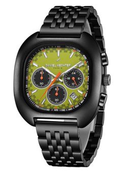 Daniel Hechter - Men Black Stainless Steel Square Dial Watch (Dhm1033-11) (M)