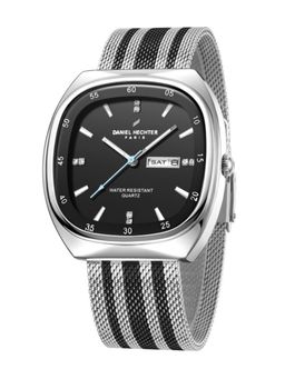 Daniel Hechter - Men Multi-Colour Metal Square Dial Watch (Dhm1053-22Mm) (M)