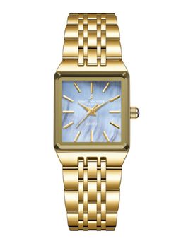Daniel Hechter - Women Gold Stainless Steel Square Dial Watch (Dhw2027-66) (M)