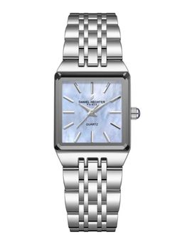 Daniel Hechter - Women Silver Stainless Steel Square Dial Watch (Dhw2027-22) (M)