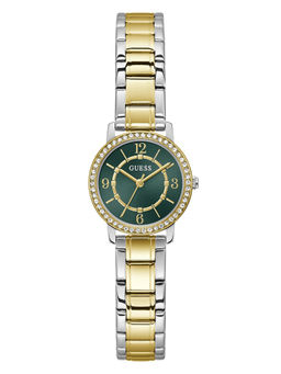 Guess - Women Multi-Colour Stainless Steel Round Dial Watch (Gw0468L7) (M)