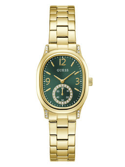 Guess - Women Gold Stainless Steel Oval Dial Watch (Gw1094L2) (M)
