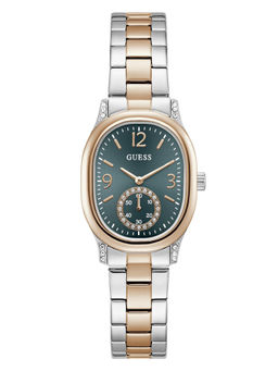 Guess - Women Multi-Colour Stainless Steel Oval Dial Watch (Gw1094L5) (M)