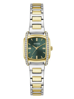 Guess - Women Multi-Colour Stainless Steel Square Dial Watch (Gw1096L7) (M)