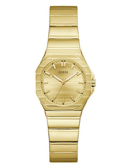 Guess - Women Gold Stainless Steel Round Dial Watch (Gw1110L2) (M)