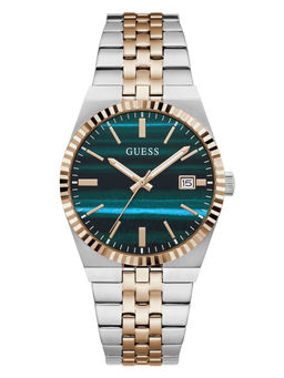 Guess - Men Multi-Colour Stainless Steel Round Dial Watch (Gw1129G6) (M)