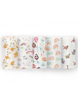 Moms Home - Multi-Color Printed Swaddles