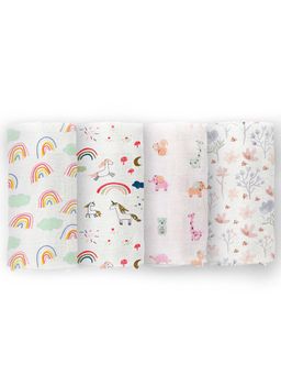 Moms Home - Multi-Color Printed Swaddles