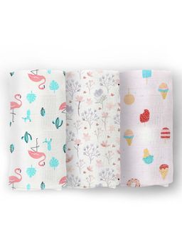 Moms Home - Multi-Color Printed Swaddles