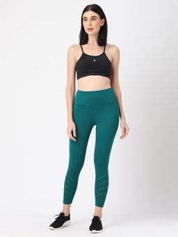 BODD ACTIVE - Eden Teal Cut Out Leggings