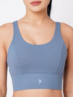 BODD ACTIVE - Allure Blue Crop Top