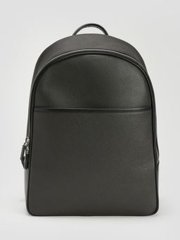 Perona - Black Solid Unisex Laptop Bagpack