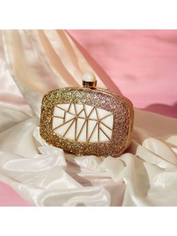 THE TAN CLAN - Alia Mother of Pearl Clutch