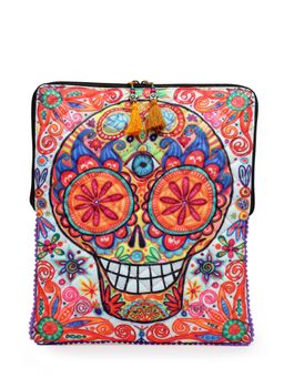 The House of Tara - Multi-Colour Printed Poly Canvas 15.6 Inches Unisex Laptop Sleeve Slipcase Bag