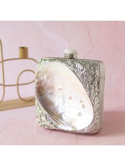 THE TAN CLAN - Mumtaz Mother of Pearl Clutch