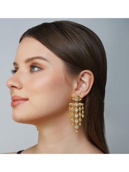 ZARIIN - Party Glitz Crystal Statement Earrings