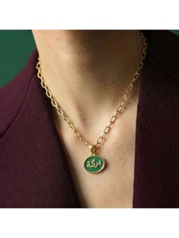 ZARIIN - Barakah Onyx Necklace