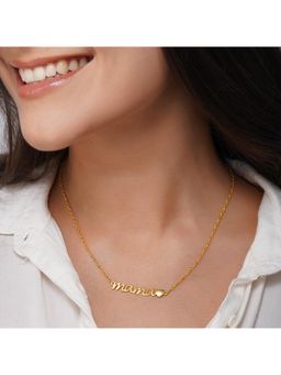 ZARIIN - MAMA Badge Necklace