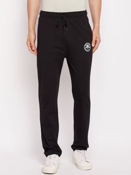98 Degree North - Men Black Solid Trackpant