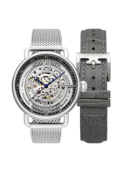 Earnshaw - INVESTIGATOR LTD Edition Automatic Men Watch (Extra Strap)- ES-8195-11