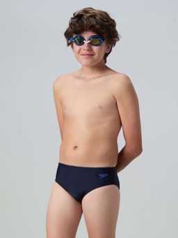 Speedo - Navy Blue Solid/Plain Brief