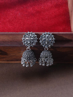 Niska - Silver Metal Pair Of Earrings