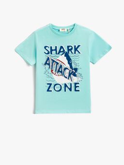 Koton - Boys Mint Green T-shirt