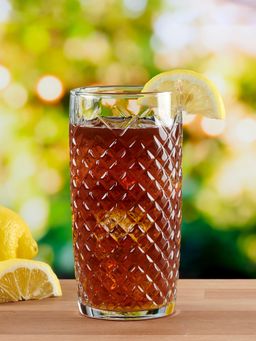 ANCHOR HOCKING - Cross-Hatch Cooler Glass for thinKitchen - 487 ml